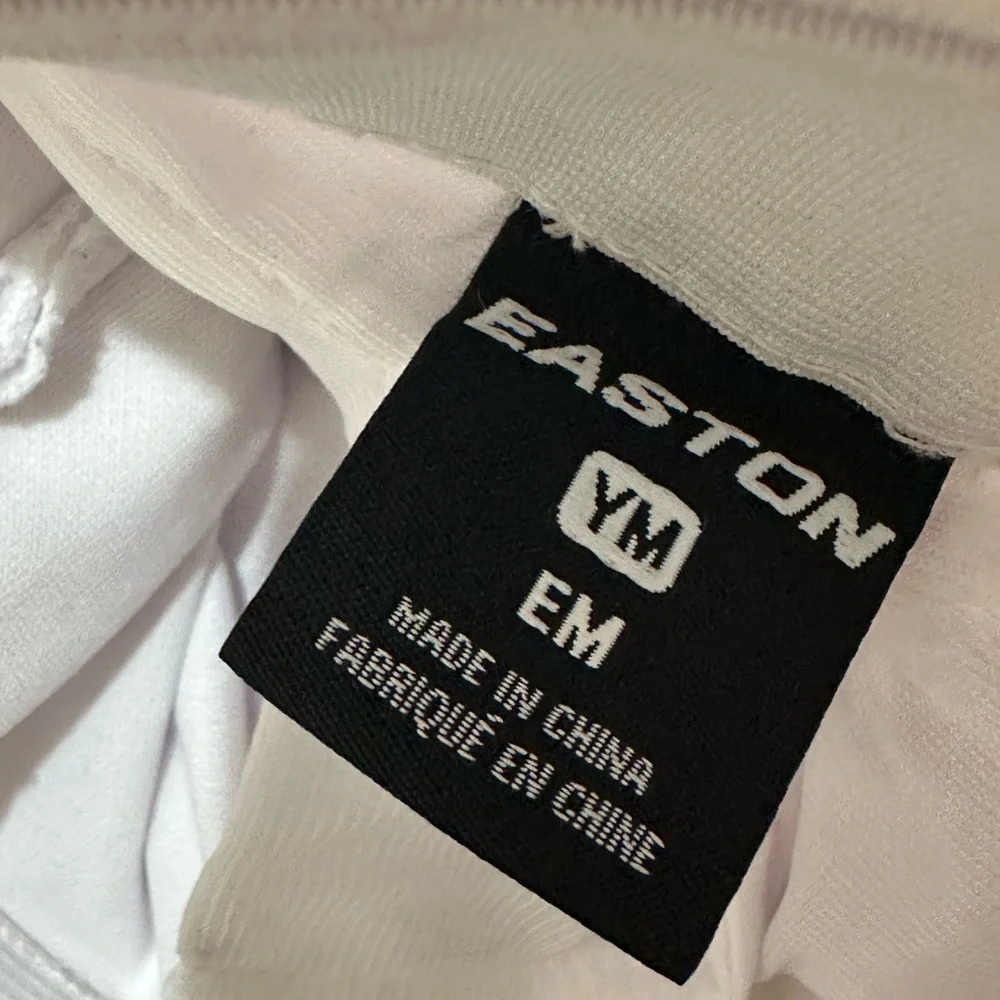 Easton YM White Sports Pants - Picture 2 of 4